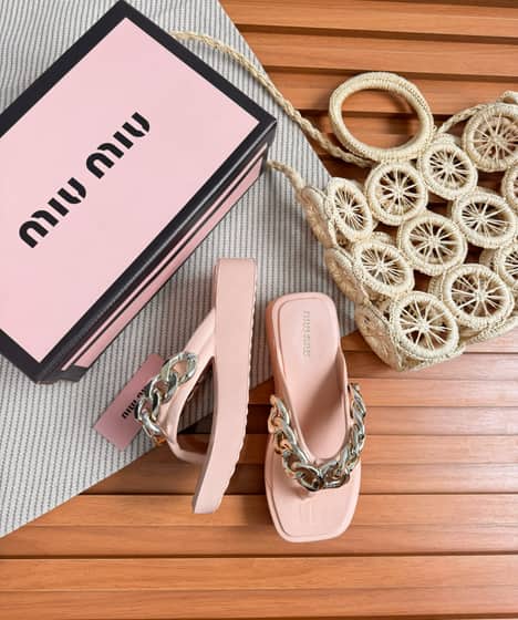 Miu miu plataforma corrente