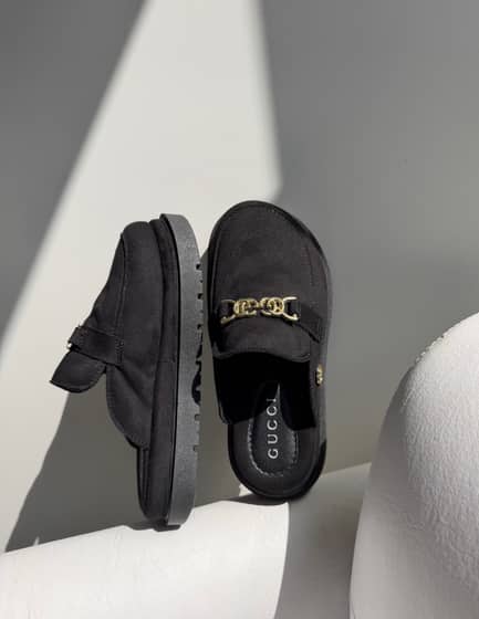Clogs plataforma Gucci